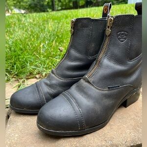 Ariat Heritage Zip black paddock boots size 7